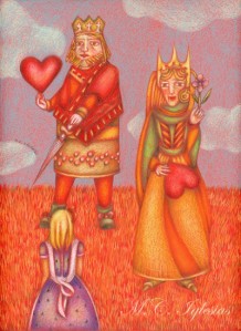 12-Alice-queen and king